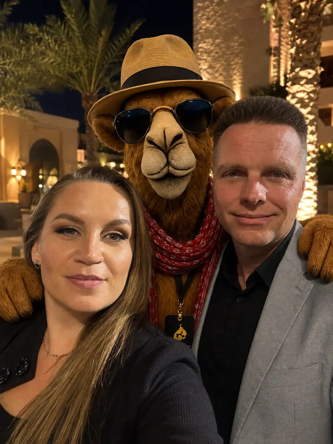 Maria und Holger von Desert Pearl Tours