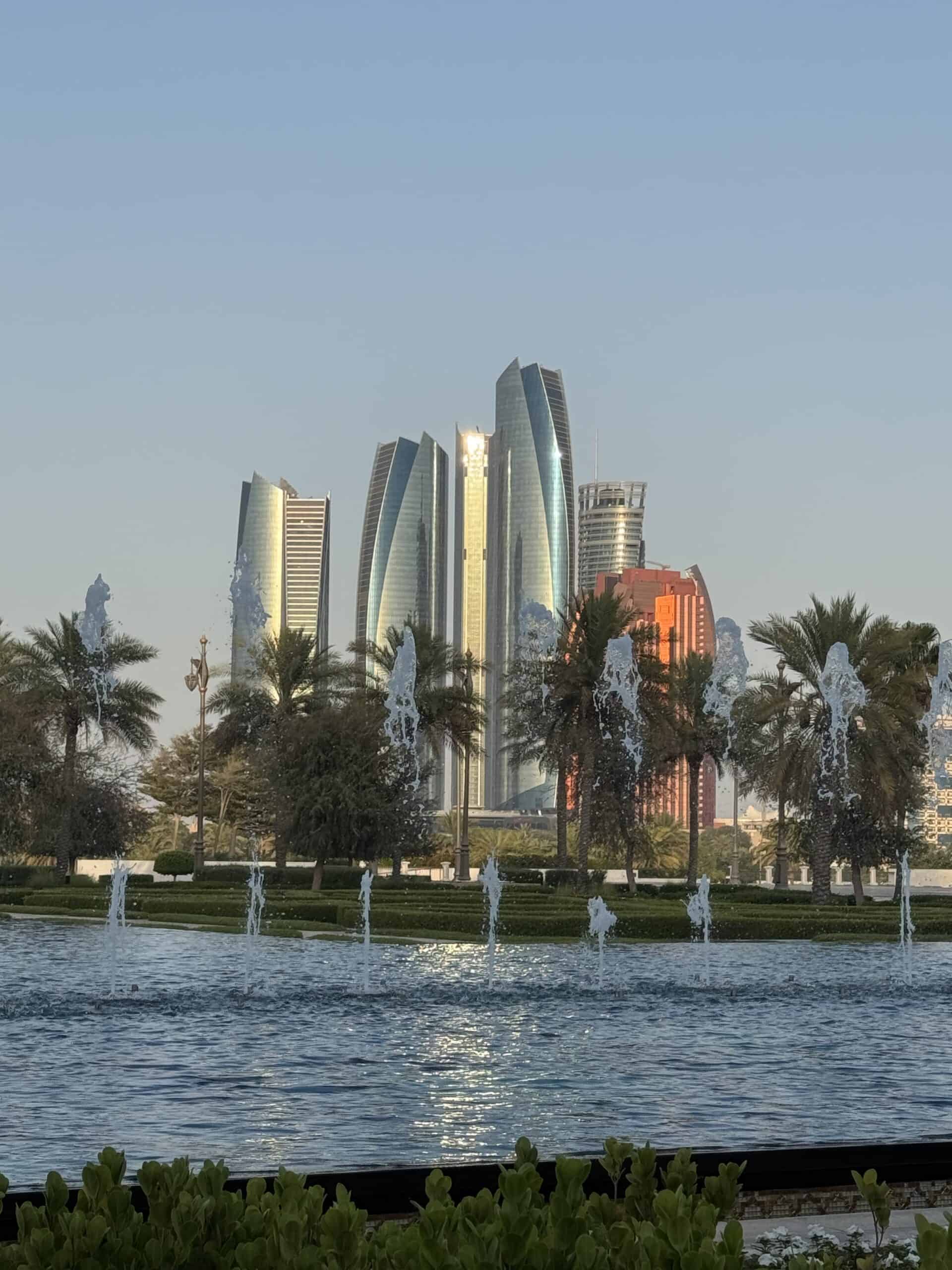 Etihad Towers in Abu Dhabi